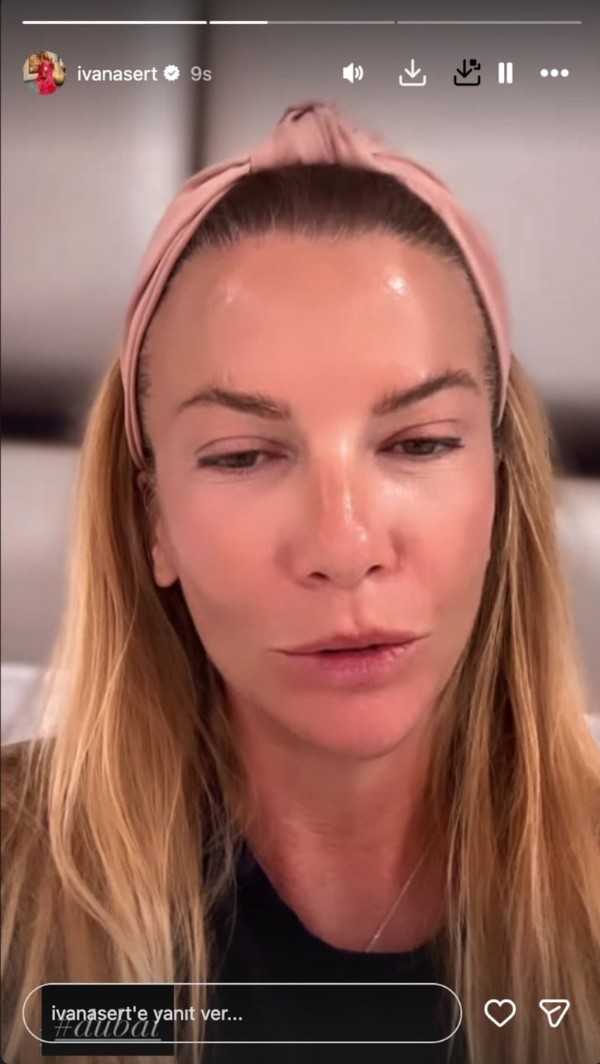 Ivana Sert Dubai'de Kaldı!